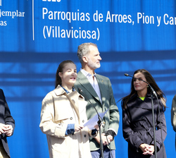 Su Alteza Real la Princesa de Asturias durante su intervención